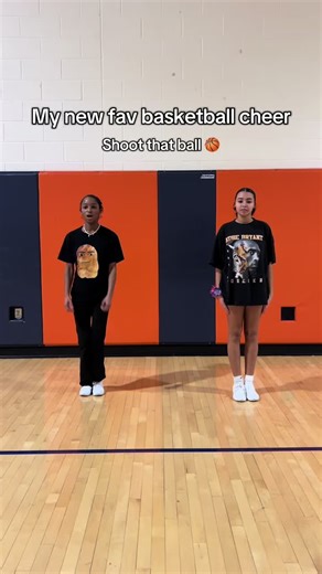 And they better not miss! ⛹️‍♂️ #sidelinecheer #highschoolcheer #stompnshake #cheer