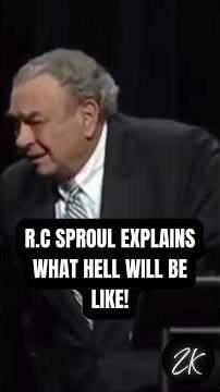 R.C. Sproul's Teaching on Hell Hits Different #shorts #rcsproul #faith