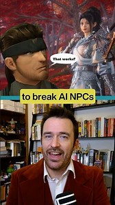 Gamers Break AI NPCs with "Solid Snake" Trick