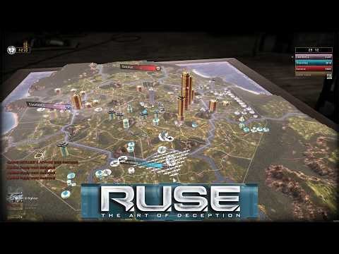 R.U.S.E - Crazy Italian Surprise Attack! - Ruse Multiplayer! (4 Player FFA)