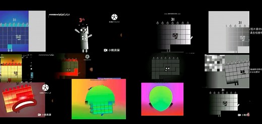 Numberblocks所有形态31-40
