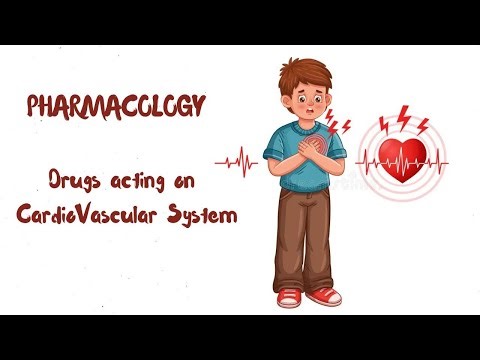 Drugs Acting on Cardiovascular system l pharmacology basics