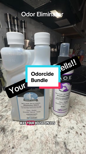 You don’t realize it, but your house smells! This is the ultimate odor eliminator! You can use it on your furniture, floors and the AOE on your pets! #odorcide #odorelimination #petodors #cleanhouse #petdeodorizer @Odorcide