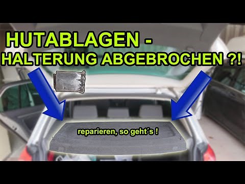 HUTABLAGEN - HALTERUNG ABGEBROCHEN ?! | LADERAUMABDECKUNG | REPARIEREN | TURORIAL | FACTOREM