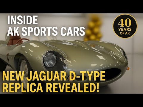 Inside AK Sports Cars: The New AKD Jaguar D-Type Replica, Cobra Legends & GT40 Dreams!