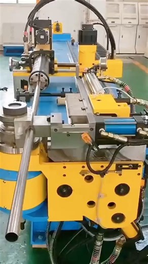 Automatic pipe bending machine on Reels