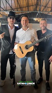 131K views · 7K reactions | Aquecendo a voz pro Verão Maior!鸞 Obrigado, @bachegaoficial e @gringovioleiro, pela moda! | Ratinho Junior | Facebook