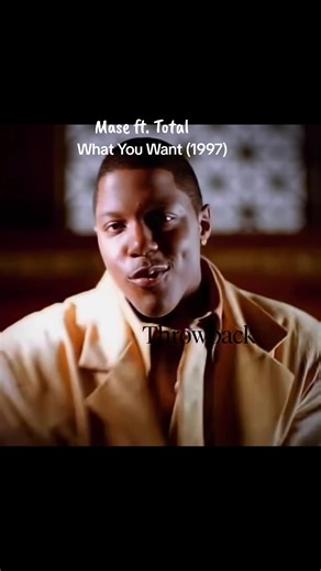 Mase ft. Total - What You Want (1997) #throwback #oldschool #fyp #musicvideo #hiphop