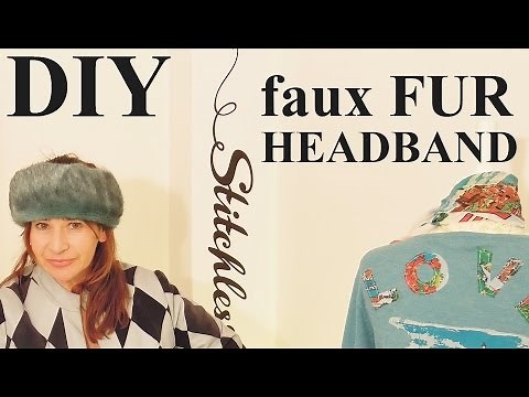 How to make a fur headband