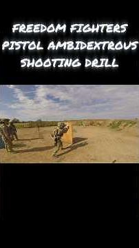Freedom Fighters • Pistol Ambidextrous Cadence Drill (65.56 sec) • Staccato CS #Shorts #Shooting