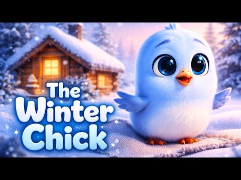 A Little Blue Chick’s Winter Routine ❄️ Cozy Snow Hut Story.