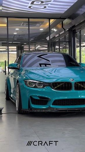 Cinematic BMW F30 Car Detailing and Coating in Malaysia
