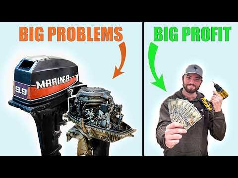 Fixing Outboards to Sell in the Spring! (Can I Profit?)
