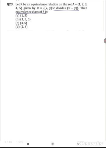 CUET 2nd June 2023 Shift 3 Solution of Q23