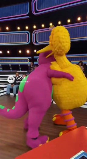 Barney vs Big Bird