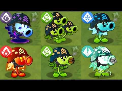 All Plants Team PEA Official Vs Mod - Who Will WIn? - Pvz 2 Team Plant vs Team Plant