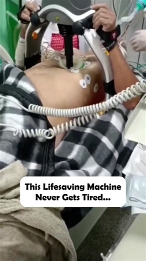 David Abbasi, MD | Orthopedic Sports Surgeon on Instagram: "This machine saves millions of lives every year... 🫀 Meet the LUCAS device—an automated chest compression system that delivers perfect CPR when every second counts. Here's the problem it solves: Manual CPR is exhausting. Studies show that compression quality starts declining after just 1-2 minutes of effort. Fatigue leads to shallower compressions, slower rates, and interruptions during provider switches. In cardiac arrest, any drop in