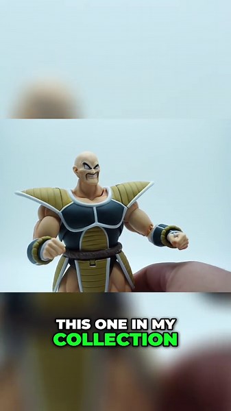 Dragon Ball Z Nappa figure a closer look and review