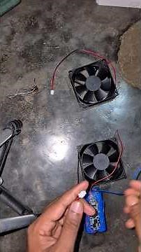How to Run a 12V CPU Fan on a Battery! 🔋⚙️