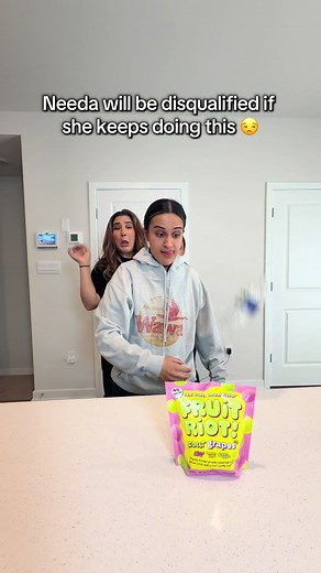 If Needa keeps it up she will no longer play @fruit riot #fruitriotpartner #familygames #sistersisterz
