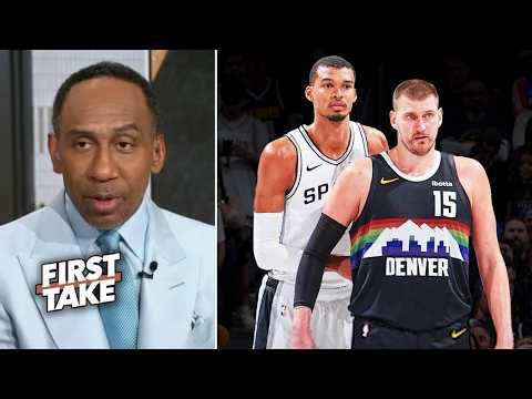 FIRST TAKE | Facing DPOY Wemby, Nikola Jokic still prove he's best player -Stephen A. on Nuggets win