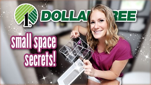 New dollar store small space organizing that works! 🌟 15 pro secrets & motivation you need!