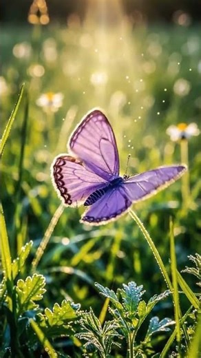 A butterfly is changing its color wings