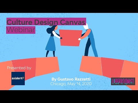 Culture Design Canvas Webinar by Gustavo Razzetti May 14