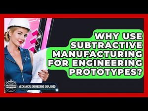Why Use Subtractive Manufacturing For Engineering Prototypes? - Mechanical Engineering Explained