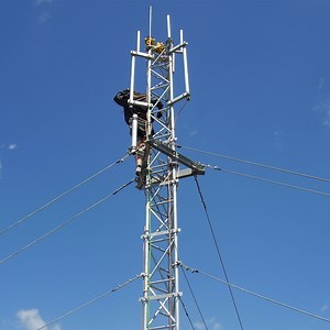[Hot Item] 60-80m Lattice Guyed Tower Mast for Wind Measurement Campaign
