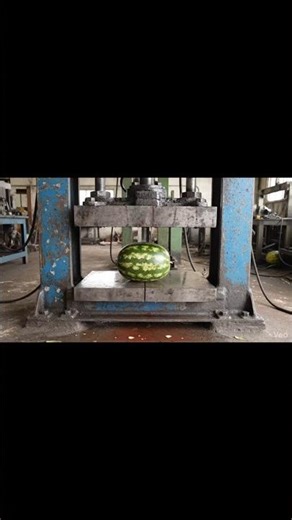 Hydraulic Press vs. Watermelon: Explovive Results!
