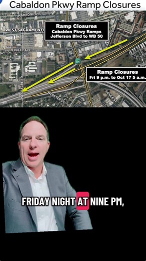 Head's up, West Sacramento drivers. There's a 15-day closure that starts Friday. 🔗: https://www.kcra.com/article/15-day-closure-highway-50-ramp-closures-west-sacramento/68816272 | KCRA 3