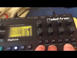 Elektron digitone how to start new project with new sound trigs from sound pool. Jlbmixes90210😇