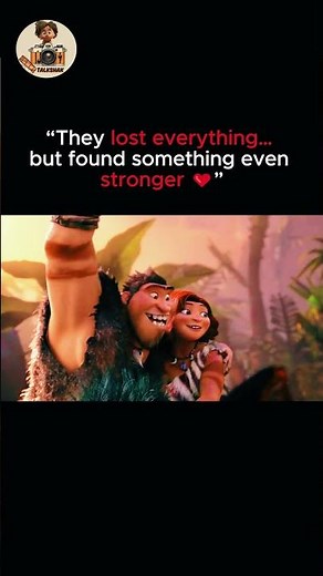#The Croods Happy Ending 🥹❤️ | Family Finally Safe & Together 🔥| Best Emotional Scene #Shorts #trend