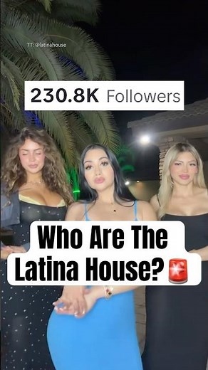 Who Are The Latina House? #shorts #Latinahouseviral #Glowhouse