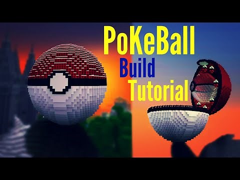 How to build a PoKeBall - Minecraft Tutorial