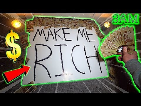 (Insane) Ghost Paper Challenge Demon DUPLICATES my MONEY **I'M A MILLIONAIRE**