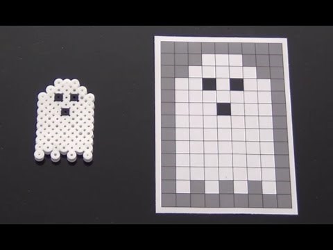 How to Make a Perler Bead Ghost