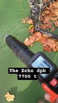 Echo Dpb 7700t review #battery #blower #echo #fall #lawncare #cleanup