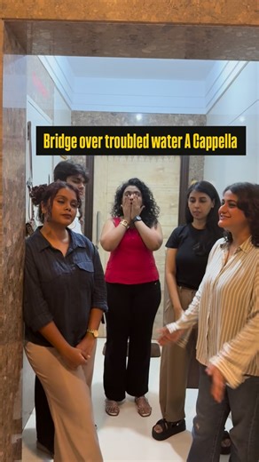 A Cappella India on Instagram: "Inspired by @jacobcollier incredible version of Bridge Over Troubled Water. Here’s our a cappella take with a little love for those iconic @torikelly runs at the end [ Jacob collier, tori kelly, bridge over trouble water, acapella, d Jesse tour, song, Indian acapella group ] #jacobcollier #torikelly #bridgeovertroubledwater #djesse #djesseworldtour2025"