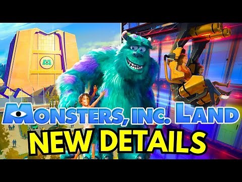 New Details for MONSTERS INC. LAND Coming to Disney's Hollywood Studios!