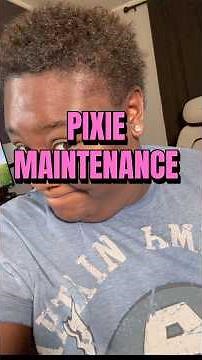 ✨ Pixie Cut Maintenance Routine | Cut, relax, & style. #pixiehaircut #pixiecuttutorial #pixie