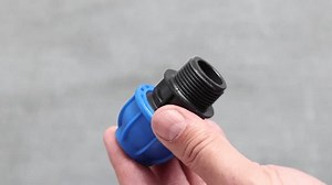 Plastic Compression Fitting Adapter Connecting Polyethylene Stock Footage Video (100% Royalty-free) 1107689565 | Shutterstock