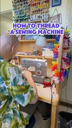 Learning how to thread a bobbin correctly on a sewing machine is crucial! #sewing #sewingtips #sew