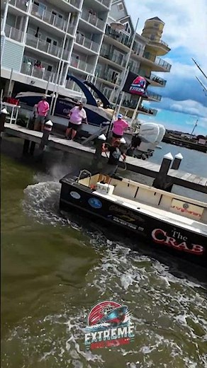 Captain Jamie does Crisfield MD Extreme Boat Docking