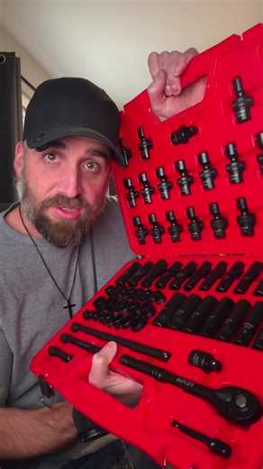 Premium 3/8 Drive Impact Socket Set from Vevor Tools