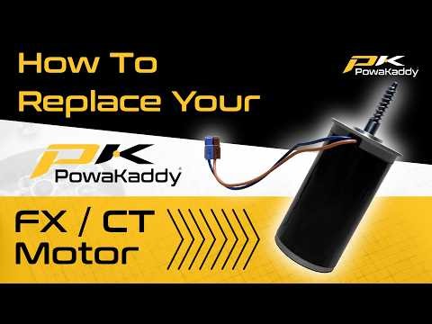 How To Replace The Motor On Your FX/CT PowaKaddy