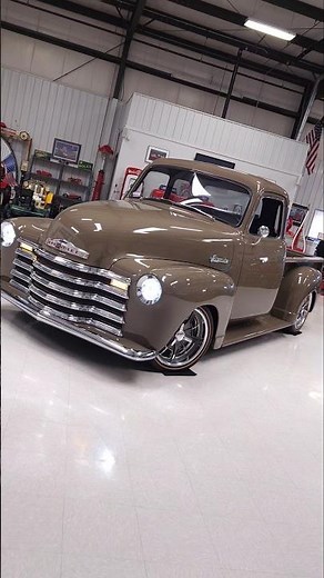 Supercharged LS3 1950 Chevy 3100 #trucks #Chevy #chevrolet #classictrucks #restomod #musclecar