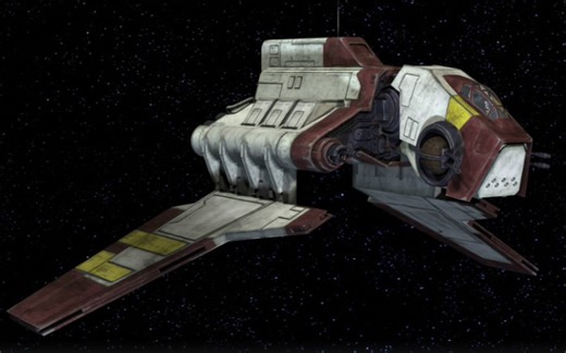 星球大战资料 共和国弩级攻击穿梭机 republic NU-class attack shuttle