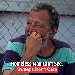 126K views · 2.8K reactions | Homeless Man Who Can’t See | Invisible People | Facebook